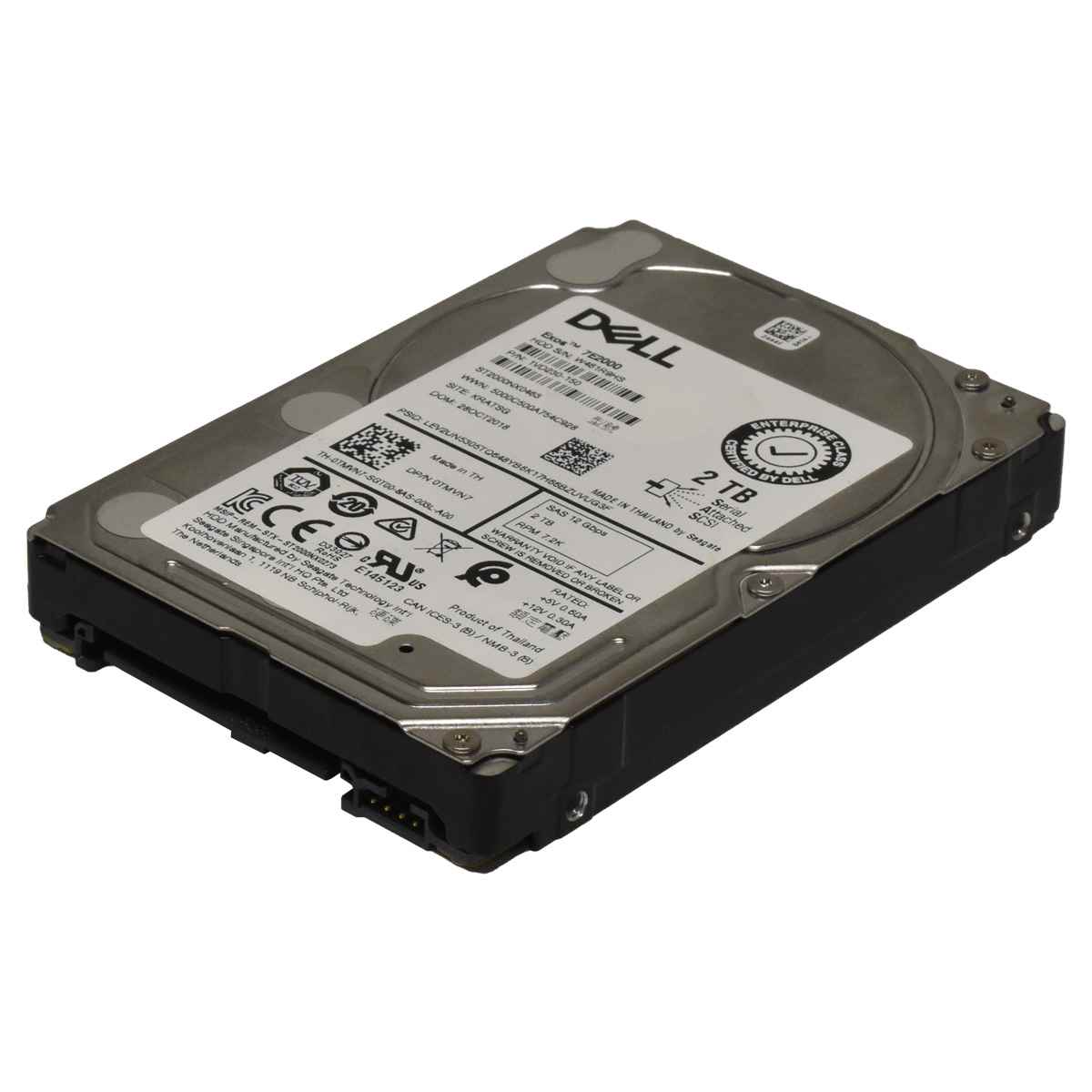 DELL Exos 7E2000 Seagate HDD Festplatte 2TB 2,5 Zoll 7.2K 12G SAS ST2000NX0463 0TMVN7 DELL Exos 7E2000 Seagate HDD Festplatte 2TB 2,5 Zoll 7.2K 12G SAS ST2000NX0463 0TMVN7