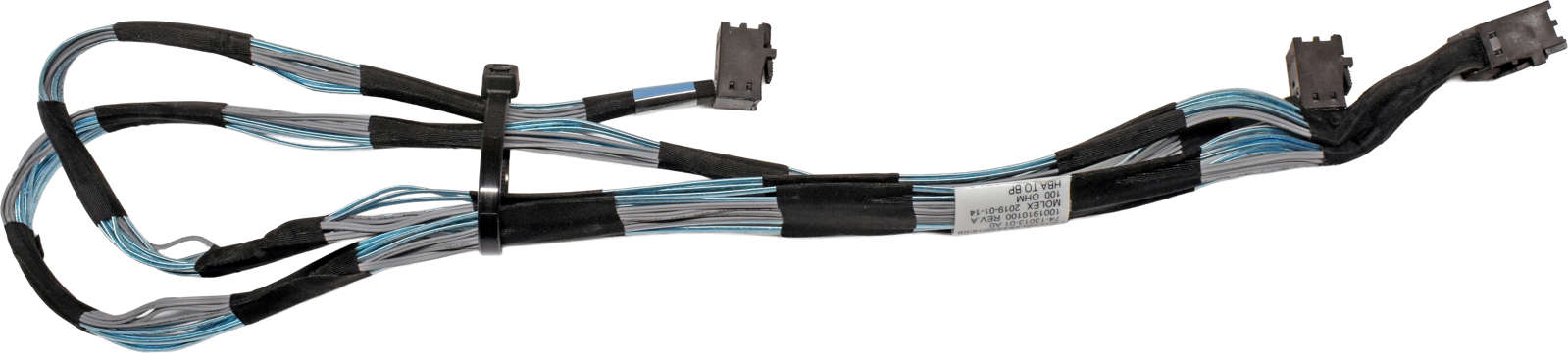 Cisco-74-13013-01-12G-MiniSAS-HD-Data-Cable-0-7m-D-003.jpg Cisco 74-13013-01 12G MiniSAS HD Data Cable 0,7m Dual SFF-8643 - 2x SFF-8643 angled