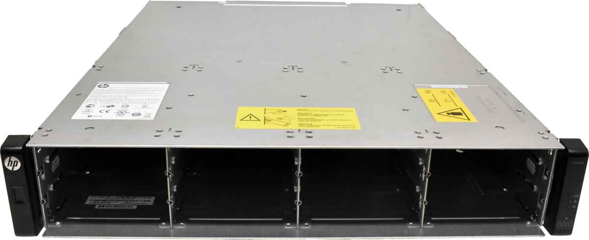 HP P2000 G3 Modular Smart Array 2x AP836A Controler 12x 3,5 Bay 2x PSU ohne HDD