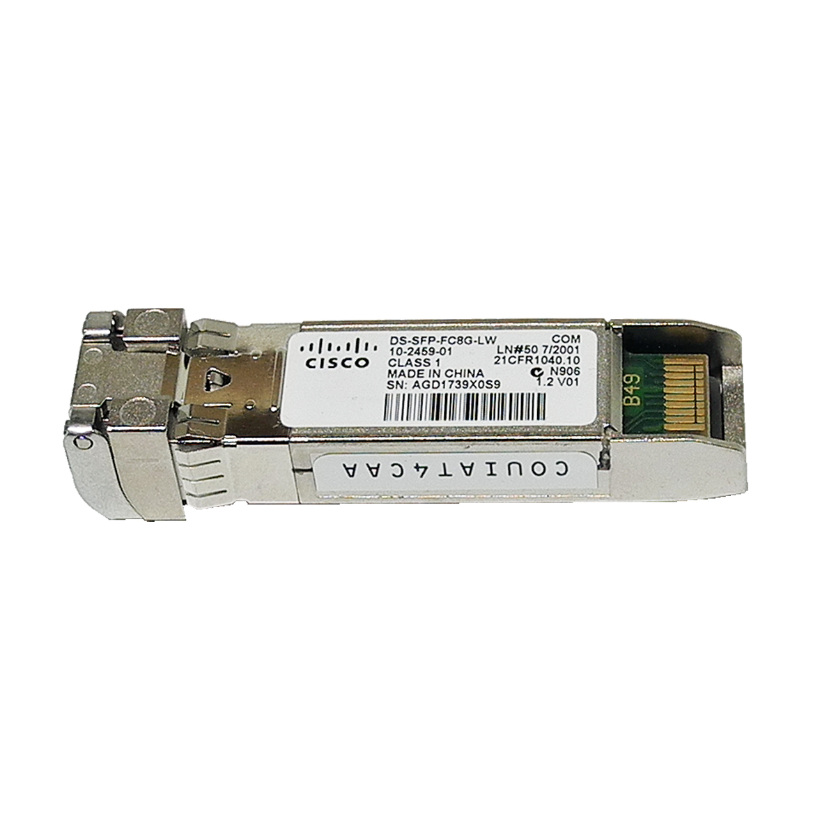 Original Cisco DS-SFP-FC8G-LW SFP+ 1000Base-LX 8GB Transceiver PN 10-2459-01 Original Cisco DS-SFP-FC8G-LW SFP+ 1000Base-LX 8GB Transceiver PN 10-2459-01