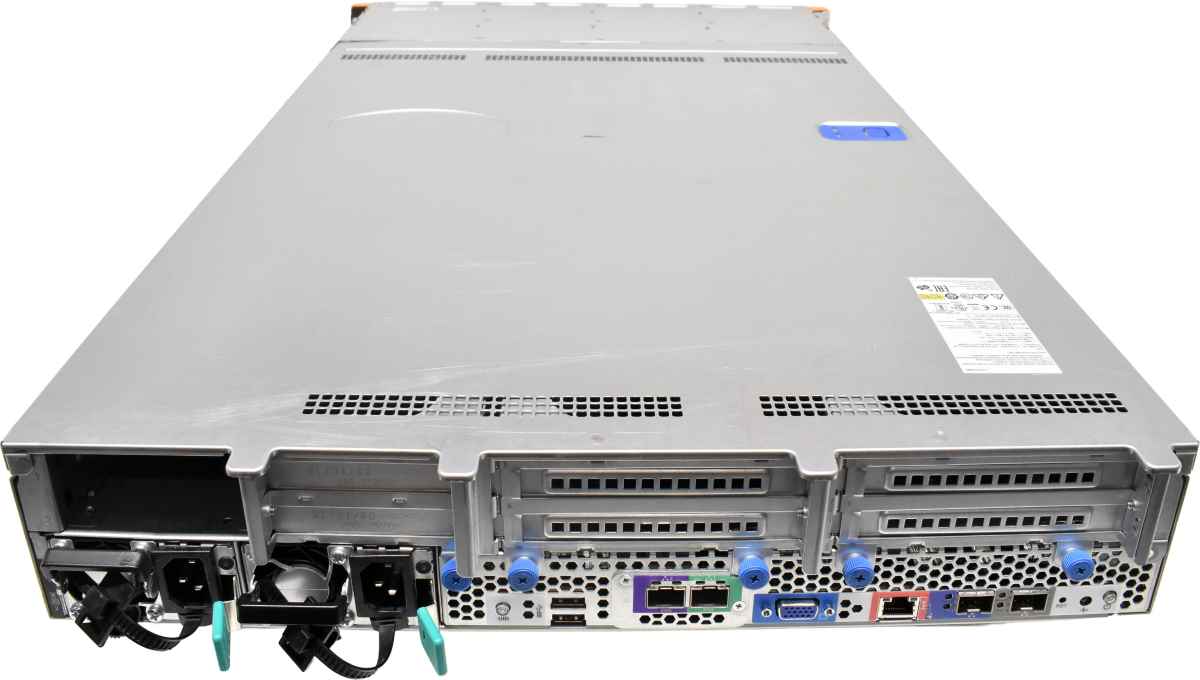 Aliserver Foxconn R2-1219R-TH Thor04-2U 2x LGA-3647 2x 25Gbe 2x SFP+ 2x Kühler  2 Port NVMe Card ohne Backplane