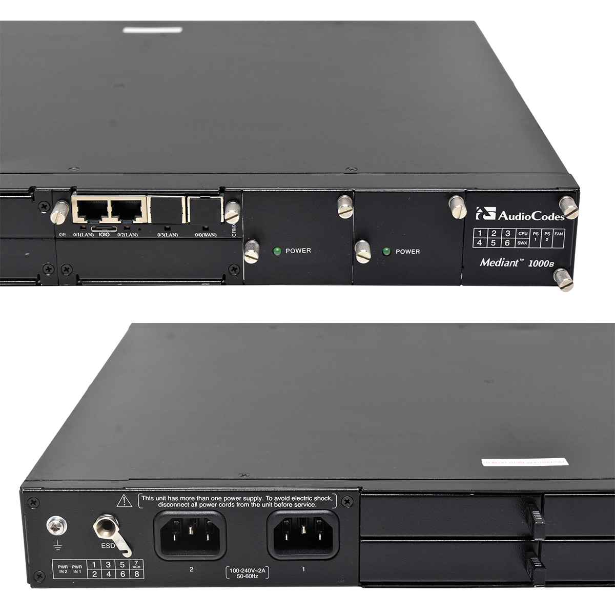 AudioCodes Mediant 1000B M1KB VoIP Gateway