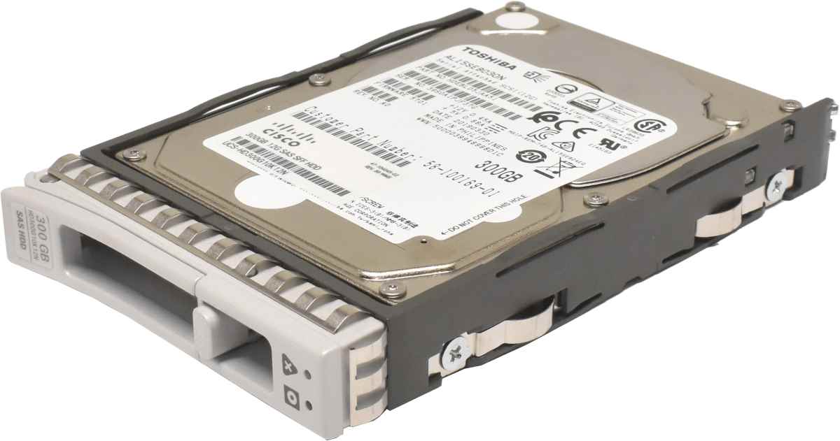 Cisco Toshiba 300GB 2.5" 10K 12G SAS SFF HDD Festplatte AL15SEB030N UCS-HD300G10K12N USC C240 M5