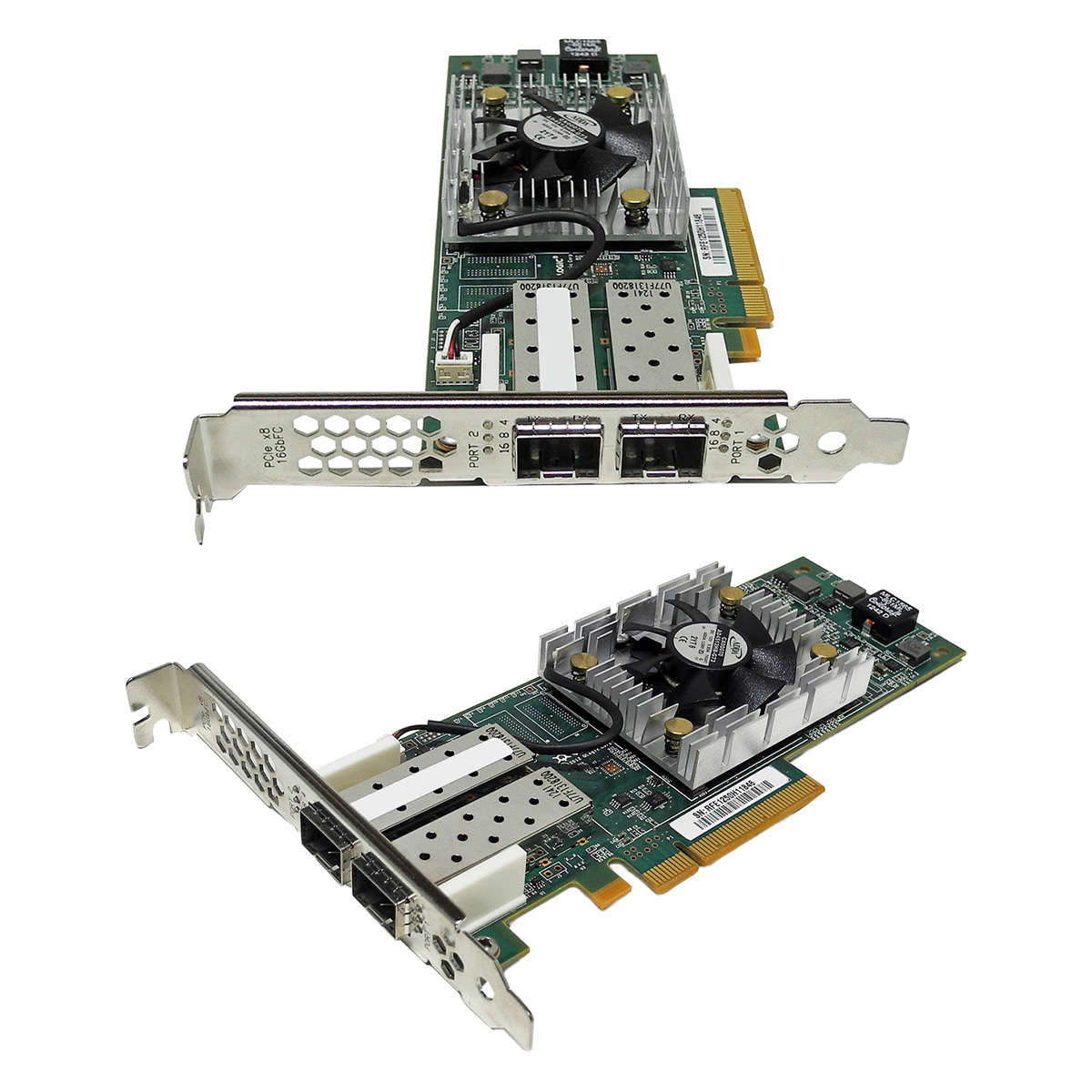 QLogic QLE2672 Dual-Port 16G PCIe x8 FC Server Adapter HD8310405-02 R FP