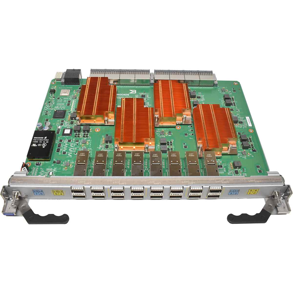 Brocade CR32-8 Core Routing Blade 16Ports (4x 32 Gbps) QSFP 60-1003199-12 Brocade CR32-8 Core Routing Blade 16Ports (4x 32 Gbps) QSFP 60-1003199-12