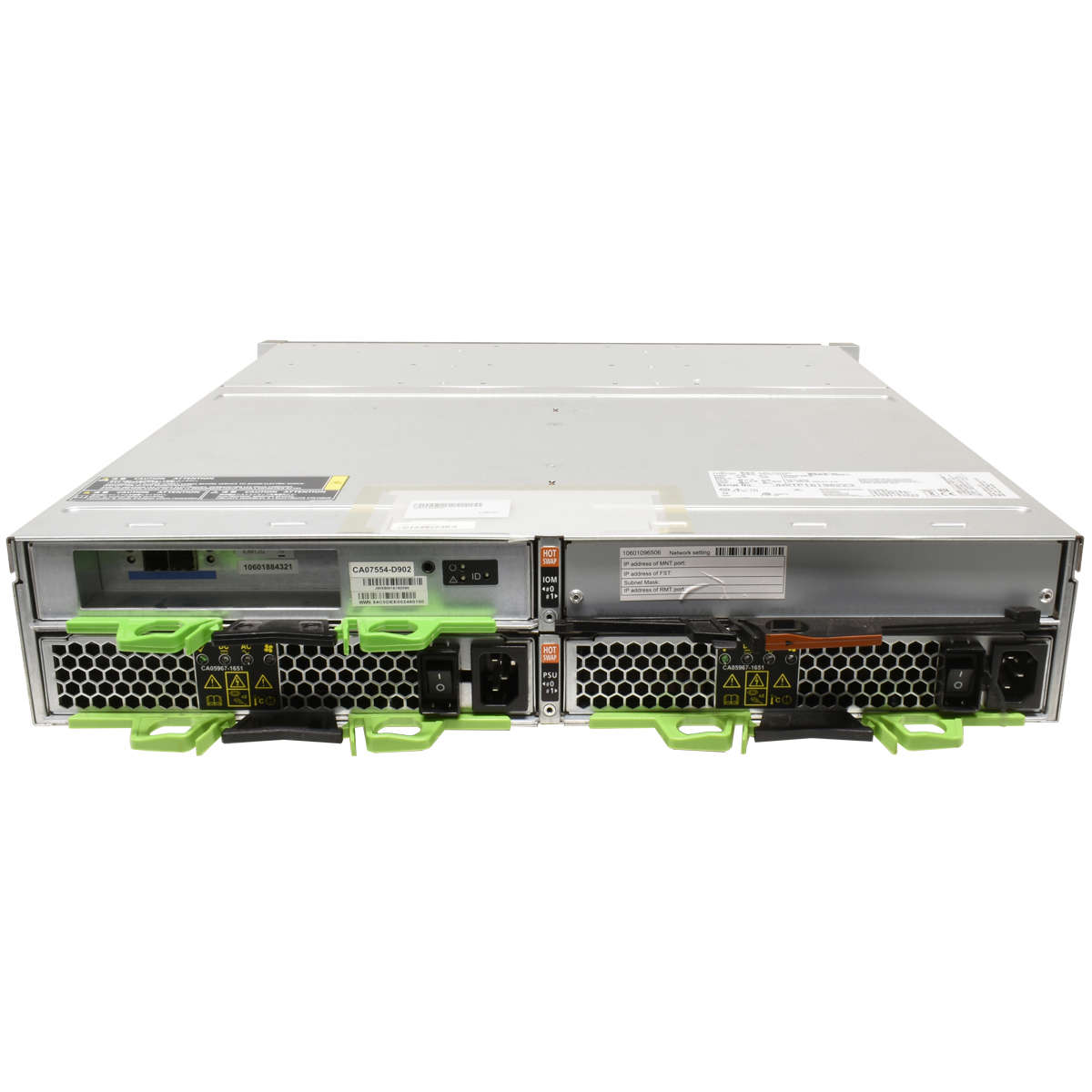 Fujitsu ETERNUS Storage JX40 S2 ETJEADU 24x 2.5" SFF 12G Controller 2x PSU