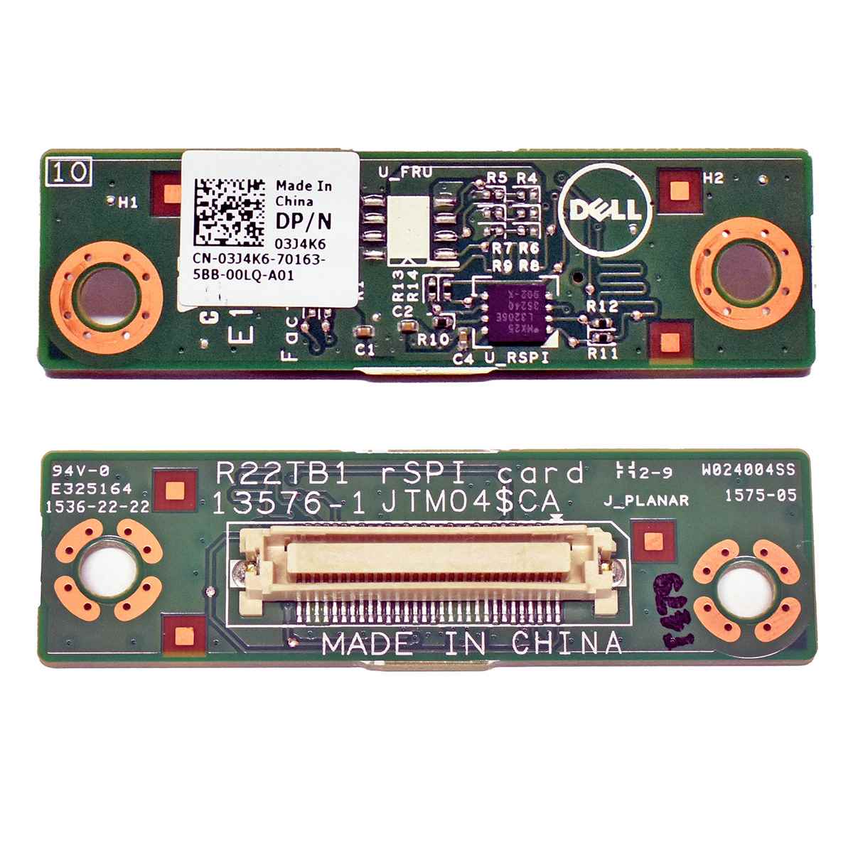 Dell PowerEdge rSPI restore Serial Perpheral Interface Card for FC630 03J4K6 R22TB1 Dell PowerEdge rSPI restore Serial Perpheral Interface Card for FC630 03J4K6 R22TB1