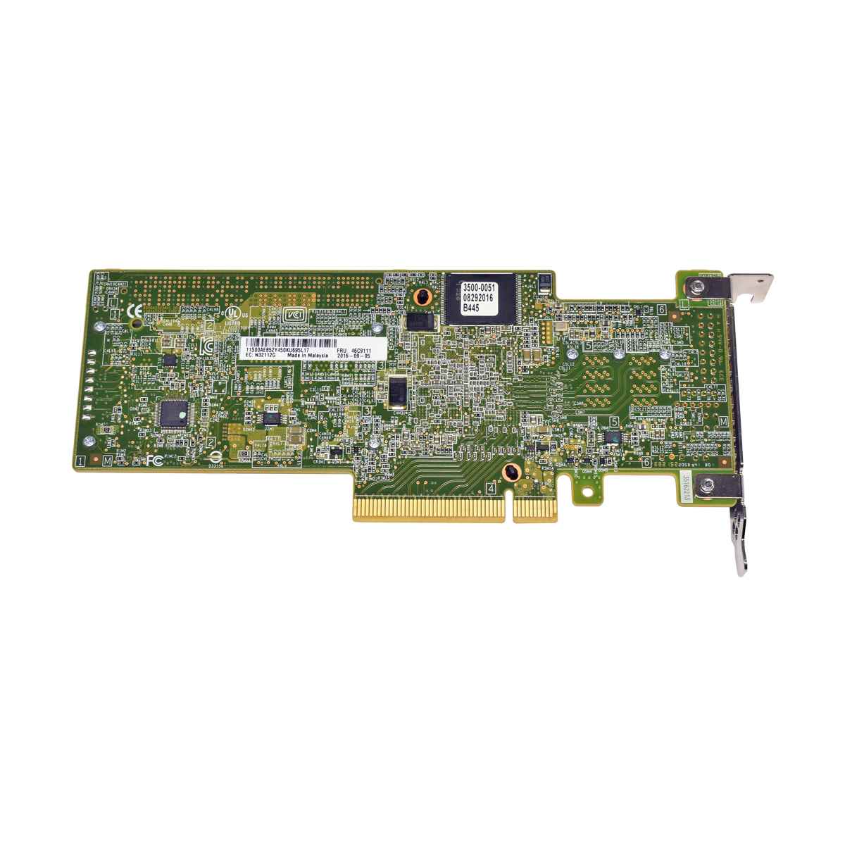 IBM ServeRAID M5210 12Gb RAID Controller 46C9111 LP + 12G MiniSAS HD Kabel 00FN501 IBM ServeRAID M5210 12Gb RAID Controller 46C9111 LP + 12G MiniSAS HD Kabel 00FN501