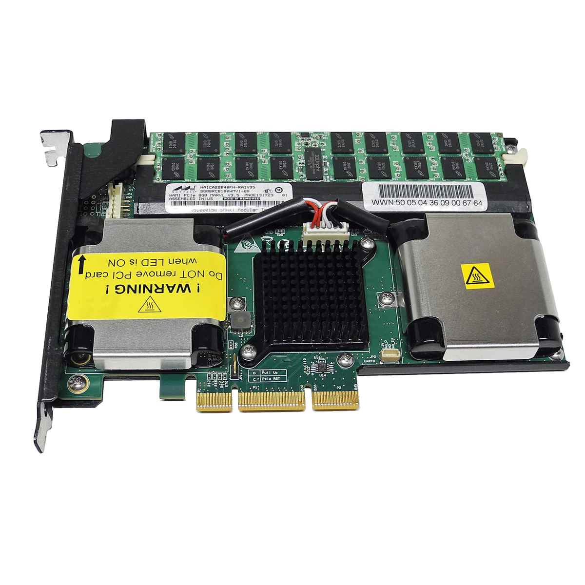 DELL MARVELL WAM1 PCIe x8 8GB DRAM Write Acceleration Module (WAM) Card 04KP8H DELL MARVELL WAM1 PCIe x8 8GB DRAM Write Acceleration Module (WAM) Card 04KP8H