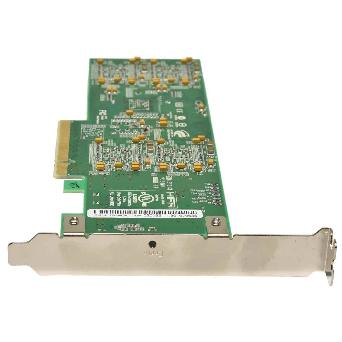 Exar Multi Panther PCIe x8 Data Compression Card 105-000161-03 DX1845B Exar Multi Panther PCIe x8 Data Compression Card 105-000161-03 DX1845B