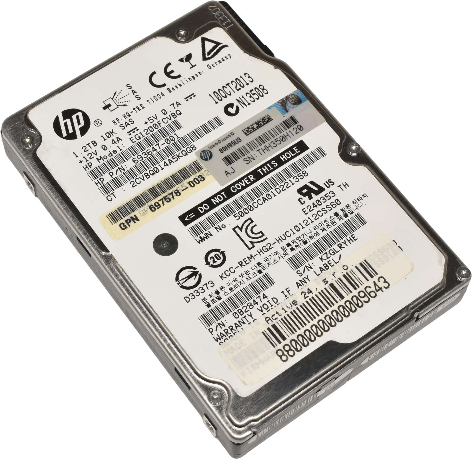 HP-1-2TB-2-5-6G-10K-SAS-HDD-Festplatte-EG1200FCVBQ-003.jpg HP 1.2TB 2.5" 6G 10K SAS HDD Festplatte EG1200FCVBQ 693647-001 0B28474