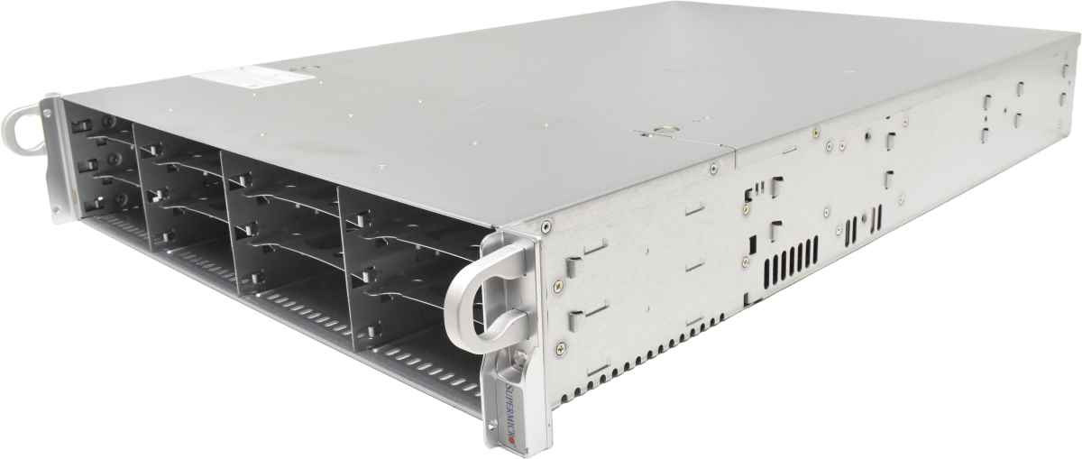 Supermicro CSE828 826JBOD-7 2U Rack Storage JBOD 12x LFF 3.5 CSE-826BE2C-R741JBOD Supermicro CSE828 826JBOD-7 2U Rack Storage JBOD 12x LFF 3.5 CSE-826BE2C-R741JBOD