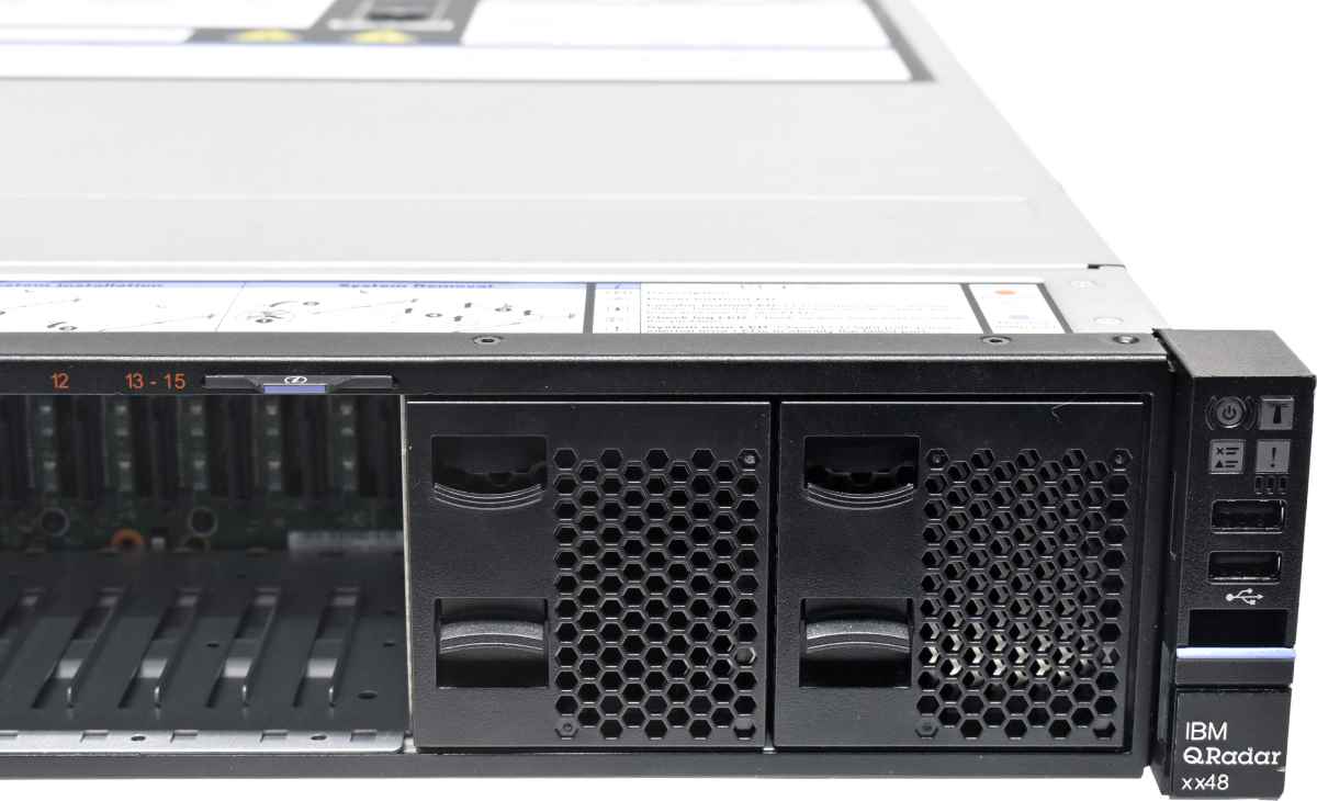 IBM QRadar xx48 Server ohne CPU 2x HS 0GB PC4 16x SFF M5210 4412Q3B IBM QRadar xx48 Server ohne CPU 2x HS 0GB PC4 16x SFF M5210 4412Q3B