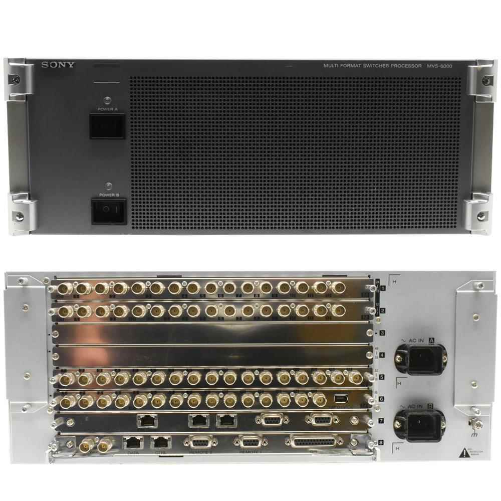 Sony MVS-6000 Multi Format Switcher Processor Sony MVS-6000 Multi Format Switcher Processor