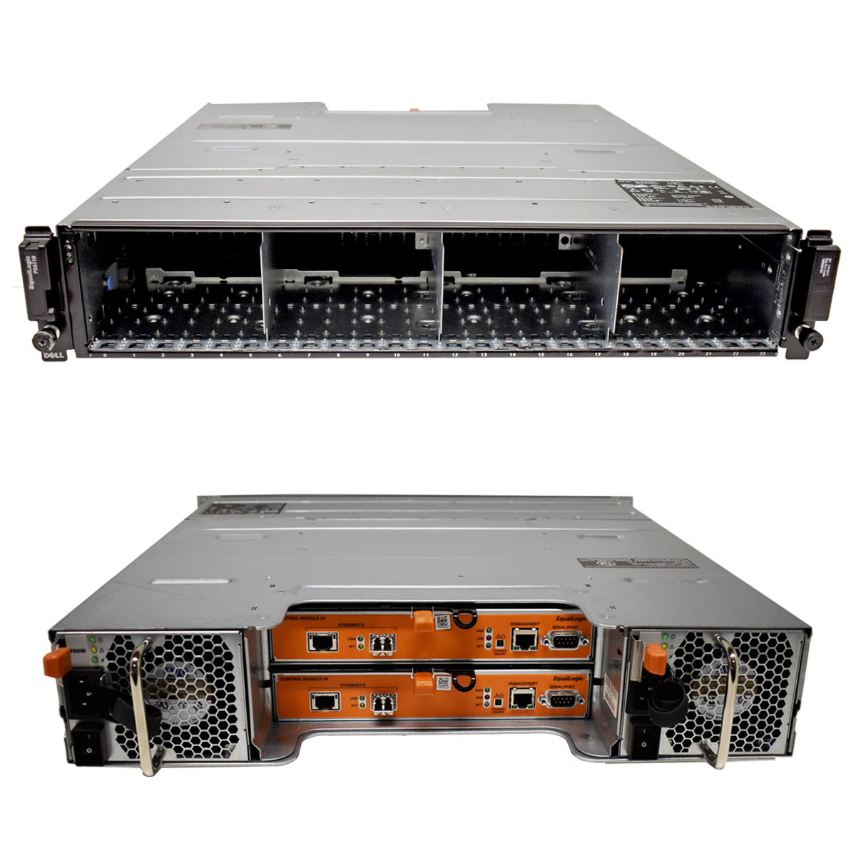 Dell EqualLogic PS6110X 2xModule14 594R6 2x PSU 24 Bay 2,5 Dell EqualLogic PS6110X 2xModule14 594R6 2x PSU 24 Bay 2,5
