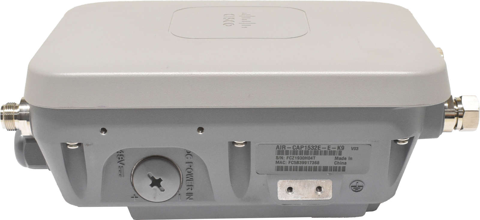 Cisco-AIR-CAP1532E-E-K9-Access-Point-Outdoor-802-1-005.jpg Cisco AIR-CAP1532E-E-K9 Access Point Outdoor 802.11n 5GHz 2.4GHz No AC Adapter