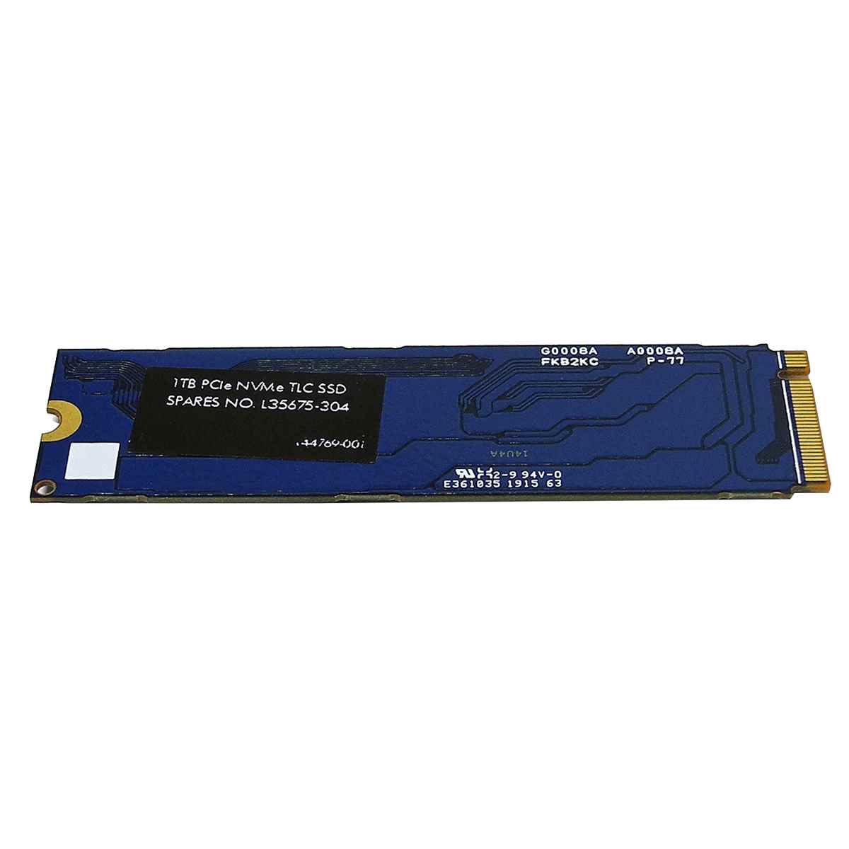 HP L38668-001 Toshiba KXG60ZNV1T02 SSD 1TB M.2 2280 PCIe Gen3.0 x4 NVMe