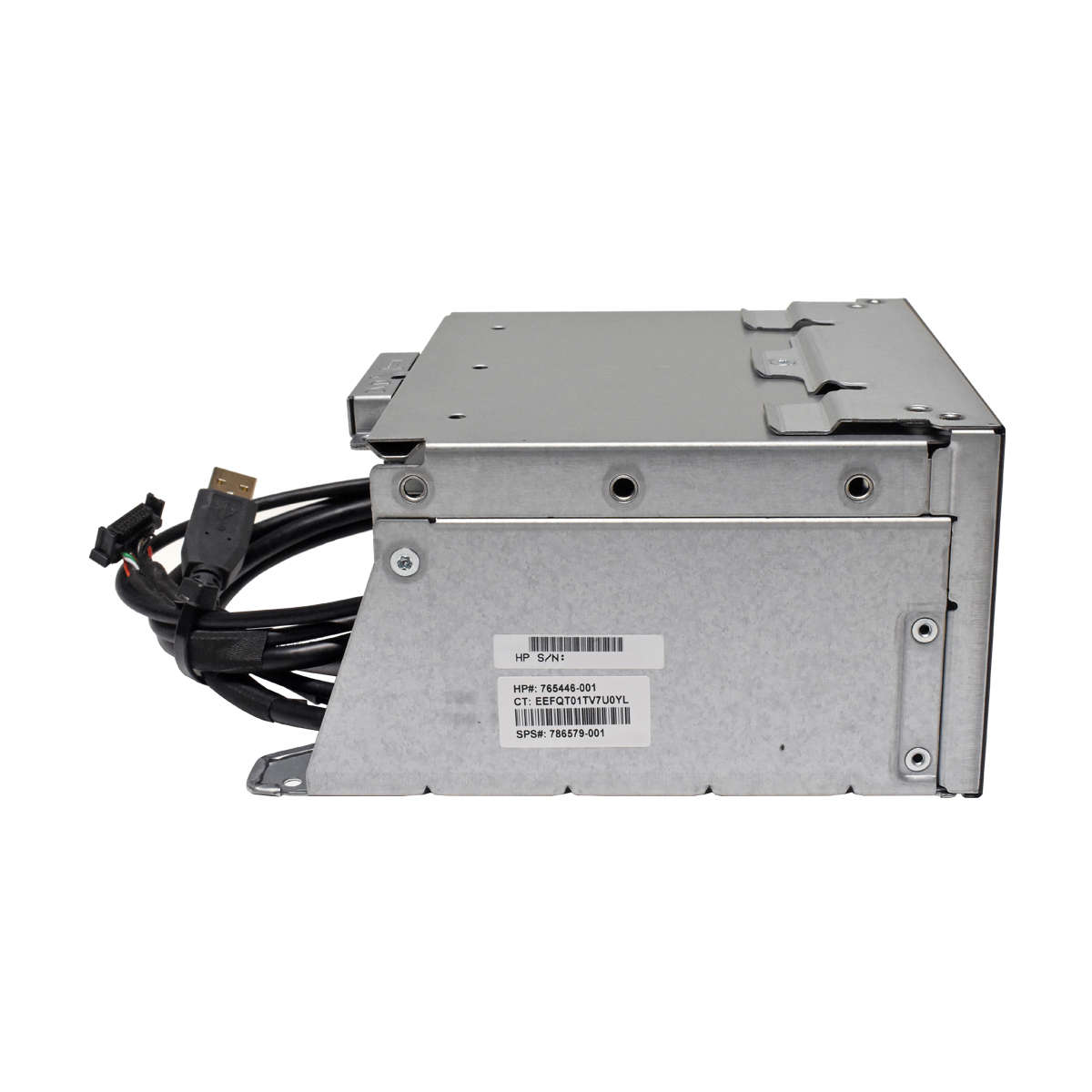 HP-DL380-Gen9-Media-Bay-Cage-DVD-USB-VGA-765446-00-005.jpg HP DL380 Gen9 Media Bay Cage DVD USB VGA 765446-001 786579-001 + Kabel