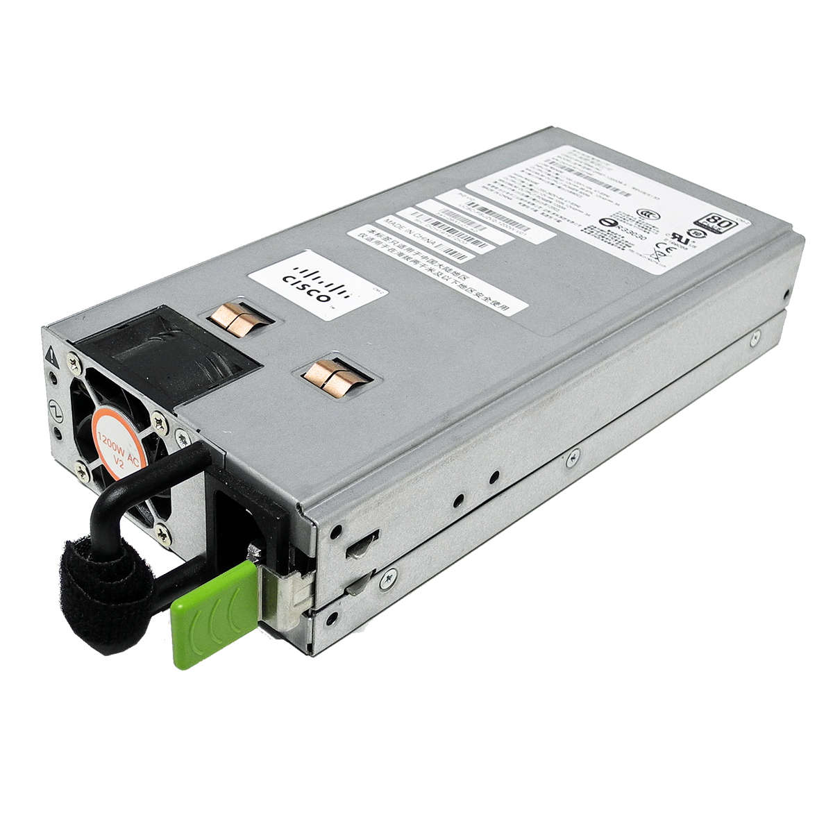 Cisco-Power-Supply-Netzteil-UCSC-PSU2V2-1200W-V01-001.jpg Cisco Power Supply / Netzteil UCSC-PSU2V2-1200W V01 1200W für C240 M4 Server