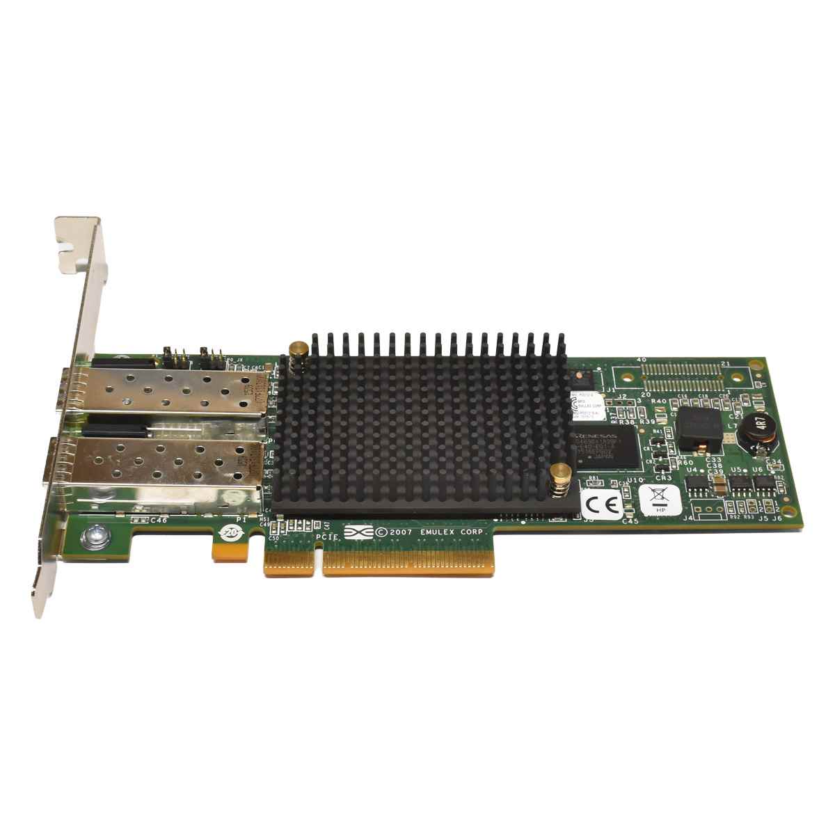 EMULEX / HP LightPulse LPE12002 8Gb/s PCIe x8 FC Server Adapter SP# 697890-001 DELL 0RXNT1 0PD89Y Emulex LPE31002 Dual-Port 16Gb/s PCIe x8 FC Host Bus Adapter FP