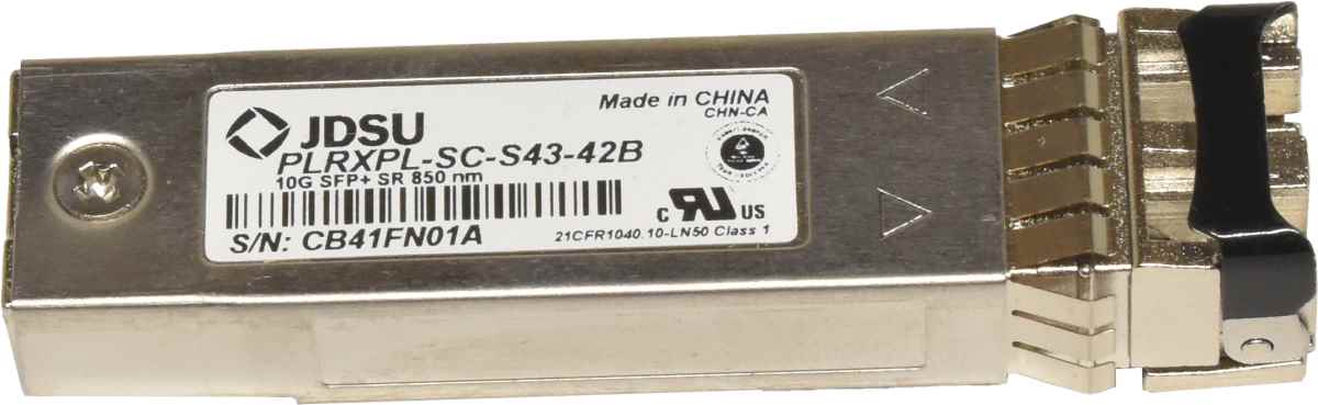 JDSU GBIC PLRXPL-SC-S43-42B 10G SFP+ SR 850nm 300m Transceiver JDSU GBIC PLRXPL-SC-S43-42B 10G SFP+ SR 850nm 300m Transceiver