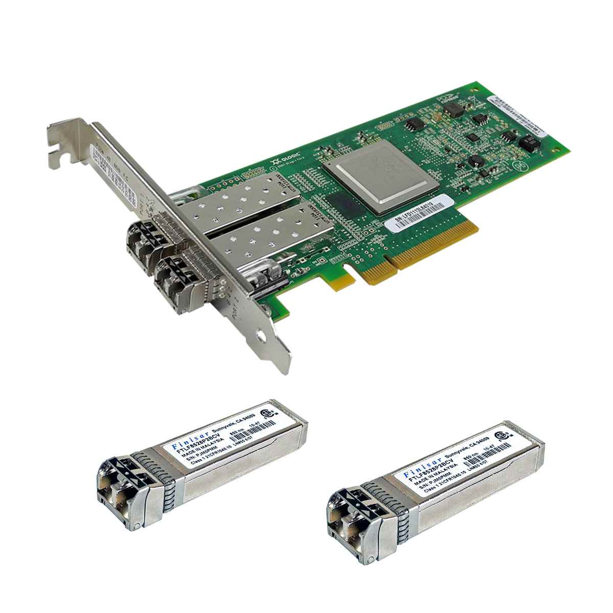 QLogic QLE2562-IBMX FC Dual-Port 8 Gb PCIe x8 Network Adapter 42D0512 00Y5629 FP QLogic QLE2562-T-NAP FC Dual-Port 8 Gb PCI-E x8 Network Adapter NA 111-00779+B0