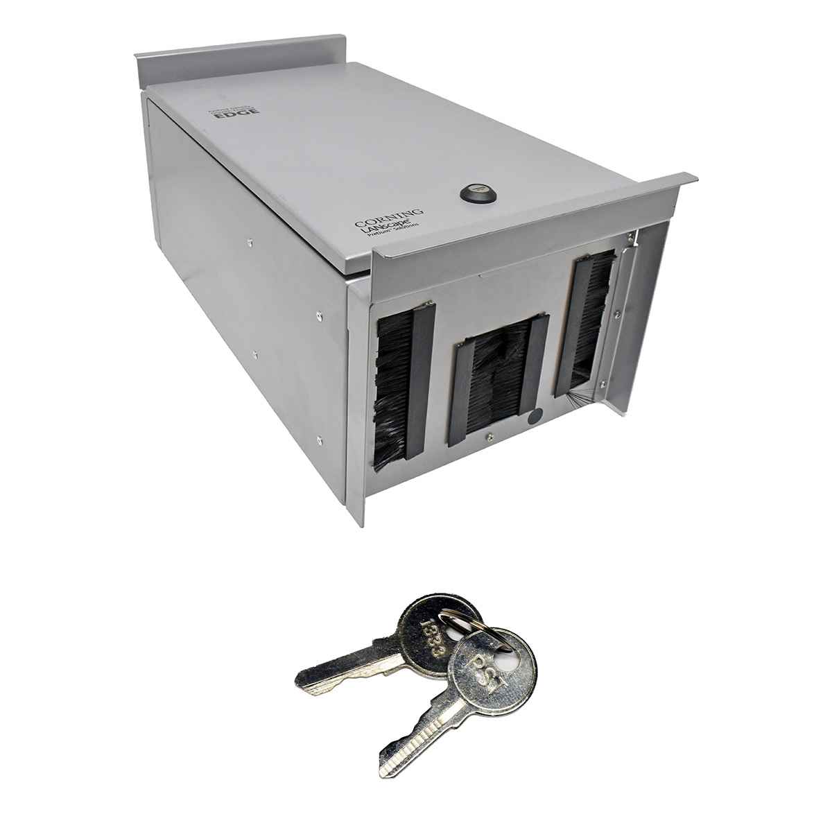 Corning EDGE-CZB Edge Floorbox for raised floor installation 288f +frame +keys Corning EDGE-CZB Edge Floorbox for raised floor installation 288f +frame +keys