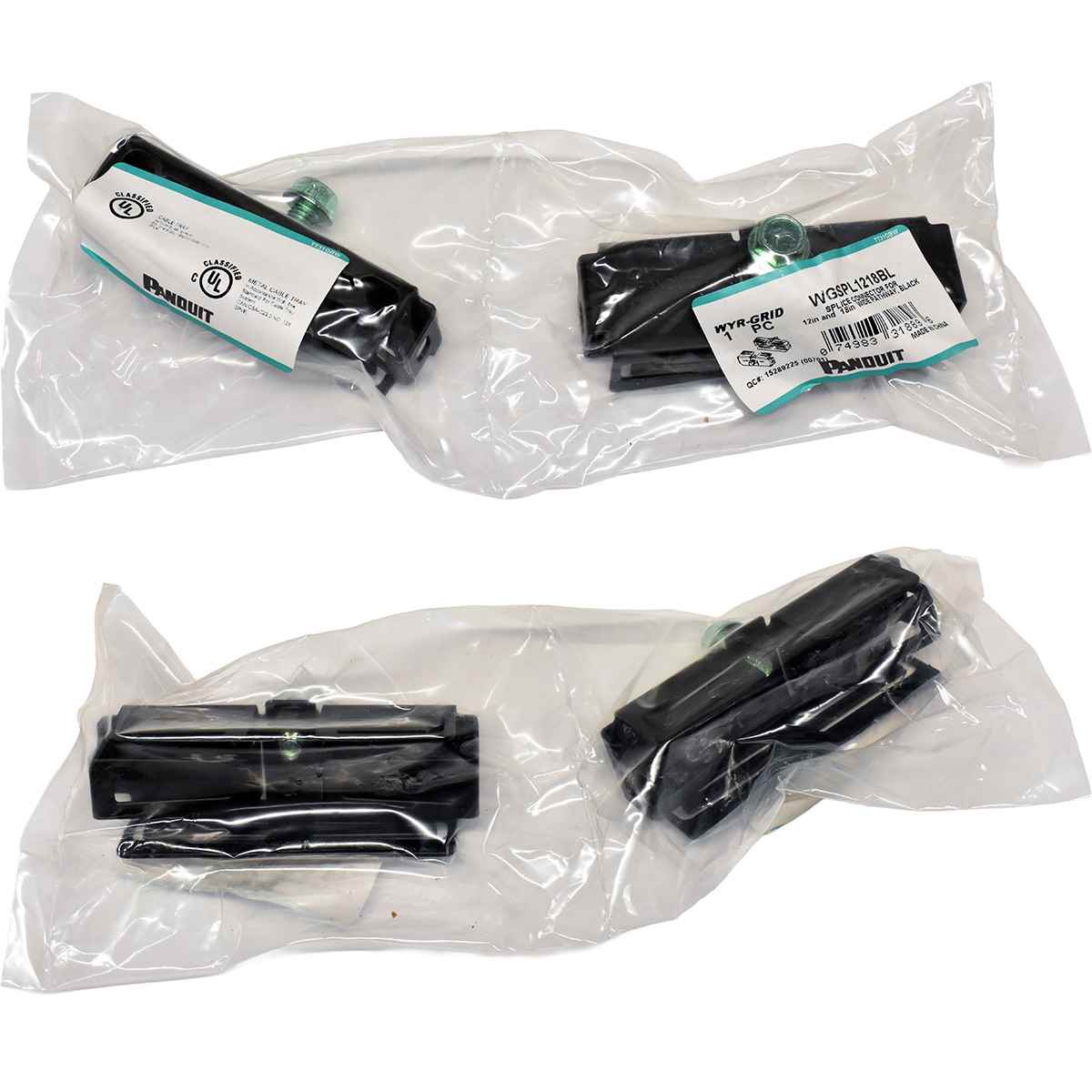 Panduit WYR-GRID WGSPL1218BL Wide Pathway Splice Connector Panduit WYR-GRID WGSPL1218BL Wide Pathway Splice Connector