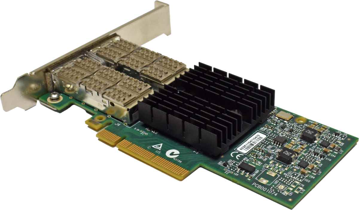 HP 764736-001 Rev A2 InfiniBand FDR/Ethernet 10Gbit/40Gbit PCIe Adapter High Profile