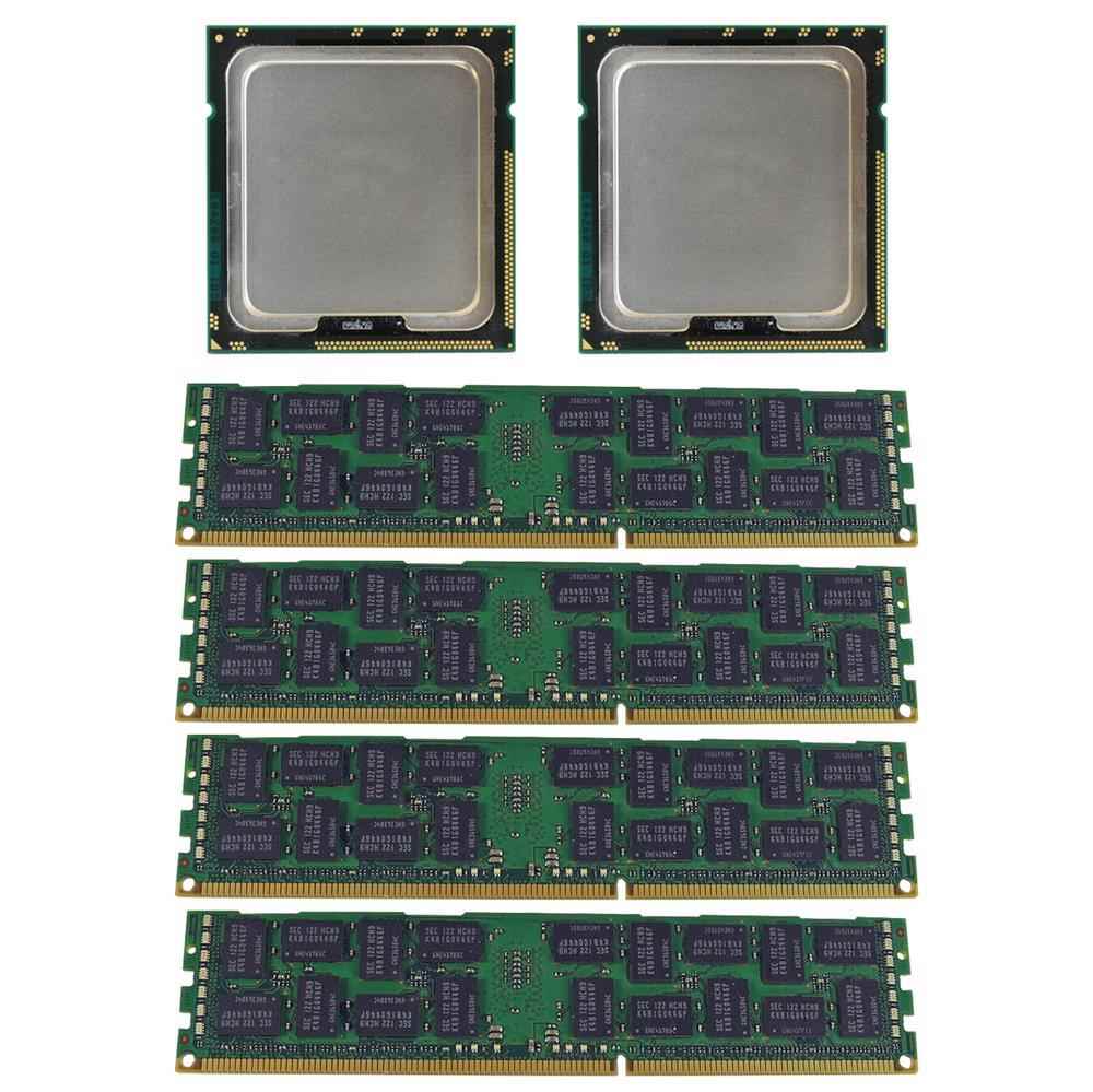 4x Samsung 4GB 2Rx4 PC3-10600R CL9 Server RAM DDR3 2x Intel Xeon E5620 CPU Quad-Core 2.40 GHz 12MB Cache SLBV4 FCLGA1366 4x Samsung 4GB 2Rx4 PC3-10600R CL9 Server RAM DDR3 2x Intel Xeon E5620 CPU Quad-Core 2.40 GHz 12MB Cache SLBV4 FCLGA1366