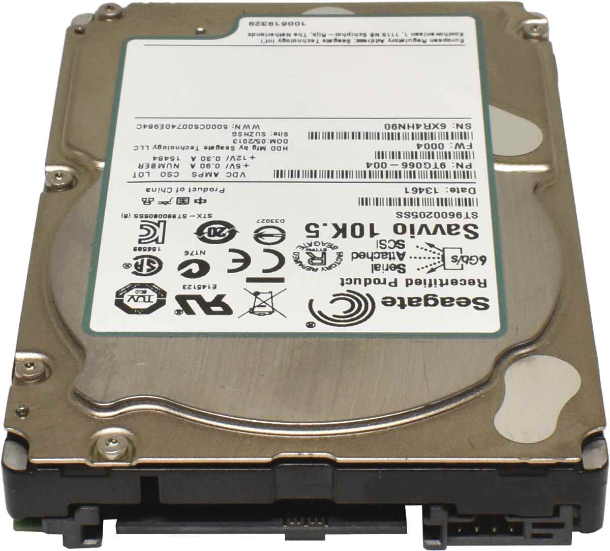 Seagate 600GB 2.5" 10K 6G SAS HDD Festplatte ST9600205SS 9TG066-004 Seagate 600GB 2.5" 10K 6G SAS HDD Festplatte ST9600205SS 9TG066-004