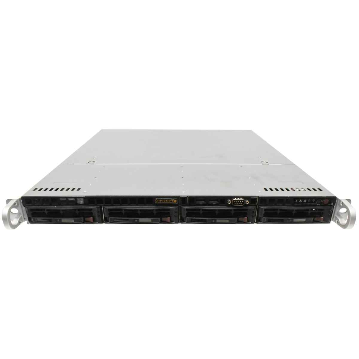 Supermicro CSE-813M 1U Server X10SBA Intel Celeron J1900 2,00GHz 4GB RAM 4x LFF 3,5 Supermicro CSE-813M 1U Server X10SBA Intel Celeron J1900 2,00GHz 4GB RAM 4x LFF 3,5