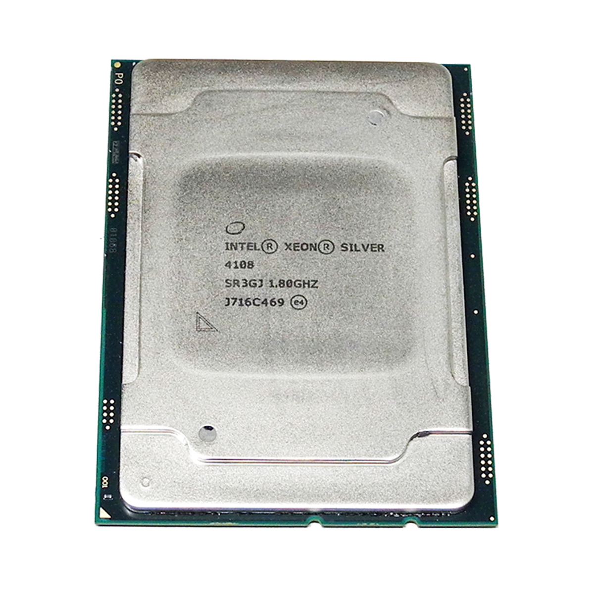Intel Xeon Silver 4108 Processor 11MB L3 Cache 1.80 GHz 8-Core FCLGA3647 SR3GJ 2xIntel Xeon Silver 4108 Processor 11MB L3 Cache 1.80 GHz 8-Core FCLGA3647 SR3GJ