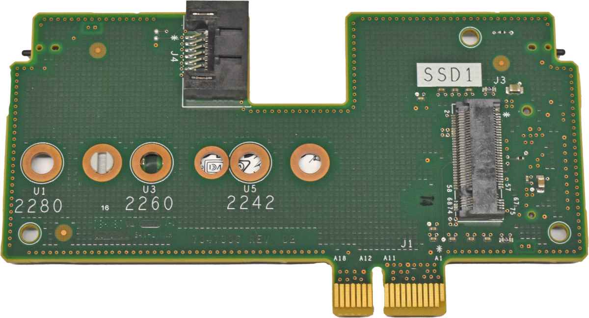 Oracle Intel SSDSCKKB240G8 240GB M.2 SSD with 7341466 Carrier Board