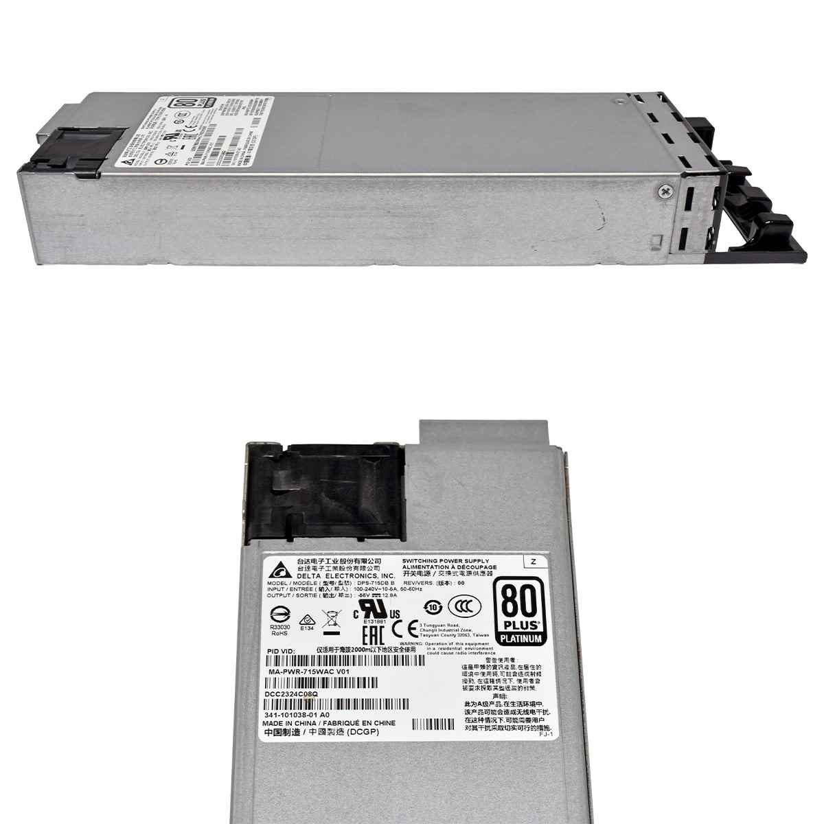 Cisco Meraki Delta DPS-715DB B 715W PSU MA-PWR-715WAC 341-101038-01