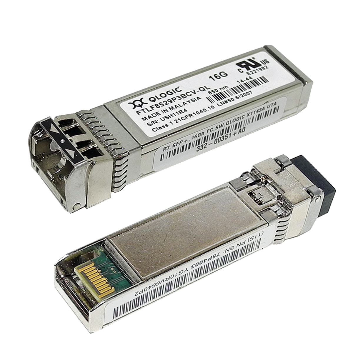 Finisar QLogic FTLF8529P3BCV-QL SFP+ 16 Gb SW 850nm Optical Transceiver Finisar QLogic FTLF8529P3BCV-QL SFP+ 16 Gb SW 850nm Optical Transceiver