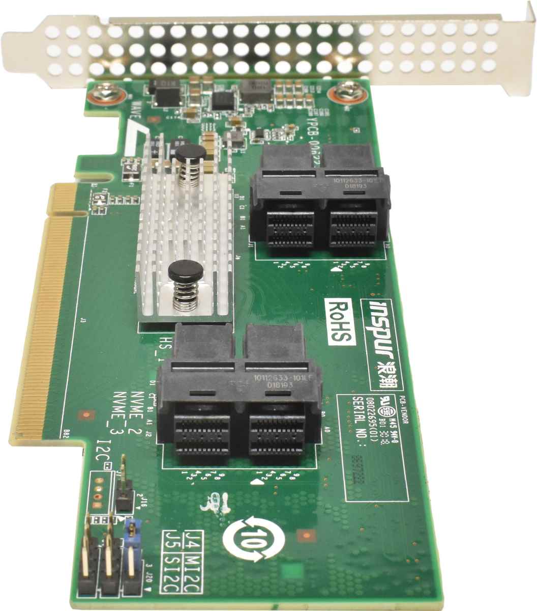 Inspur YZCA-00622-101 12Gbps NVMe RAID Controller für Inspur Server N Series FP Inspur YZCA-00622-101 12Gbps NVMe RAID Controller für Inspur Server N Series FP
