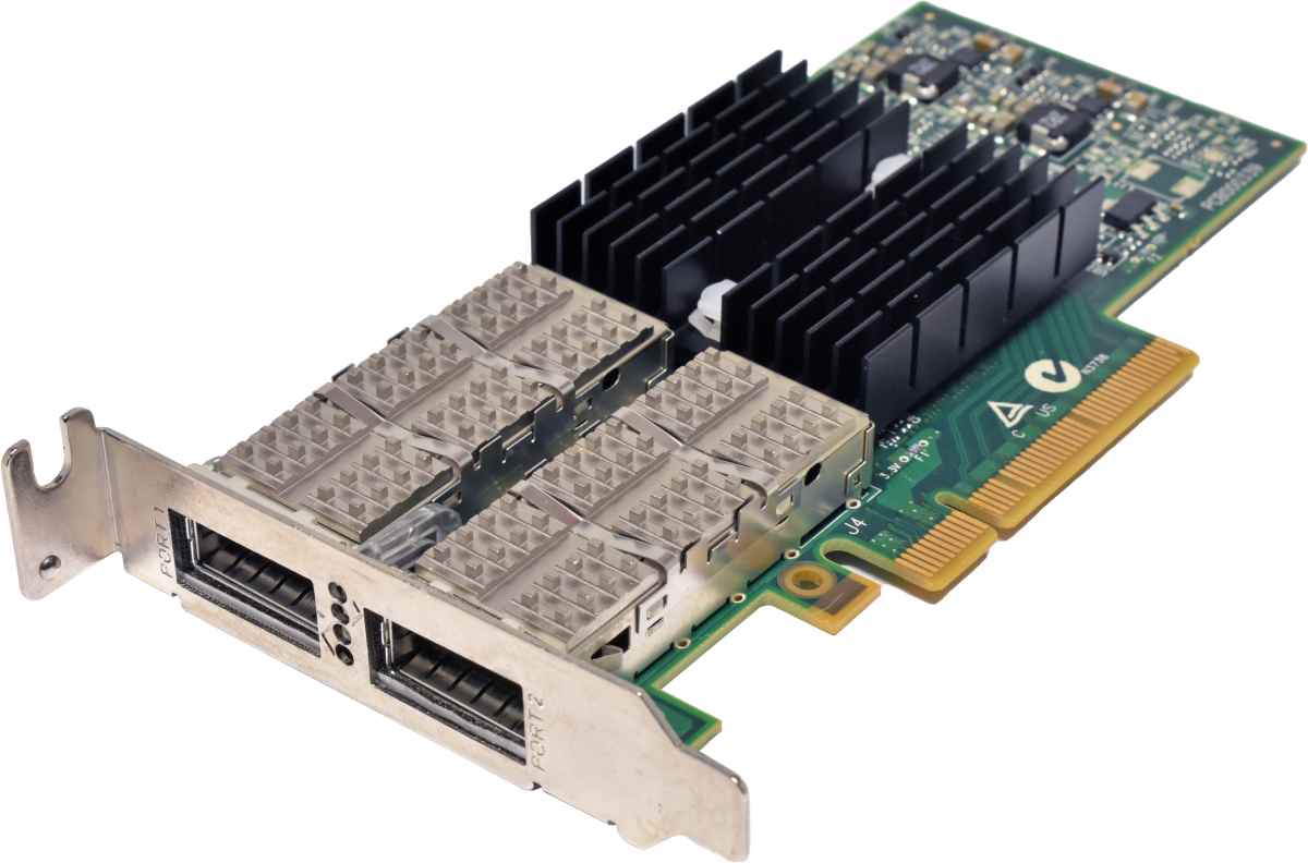 Fujitsu CA05954-2102 A3C40136900 Dual-Port FDR 54G QSFP+ Infiniband HCA Network Adapter PCIe x8