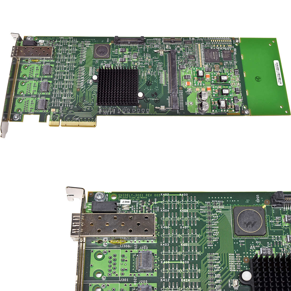 Fluke-SNIDELY-3001-REV-005-PCIe-x8-Single-Port-SFP-006.jpg Fluke SNIDELY-3001 REV 005 PCIe x8 Single-Port SFP Gigabit Ethernet Network Card + Mini GBIC