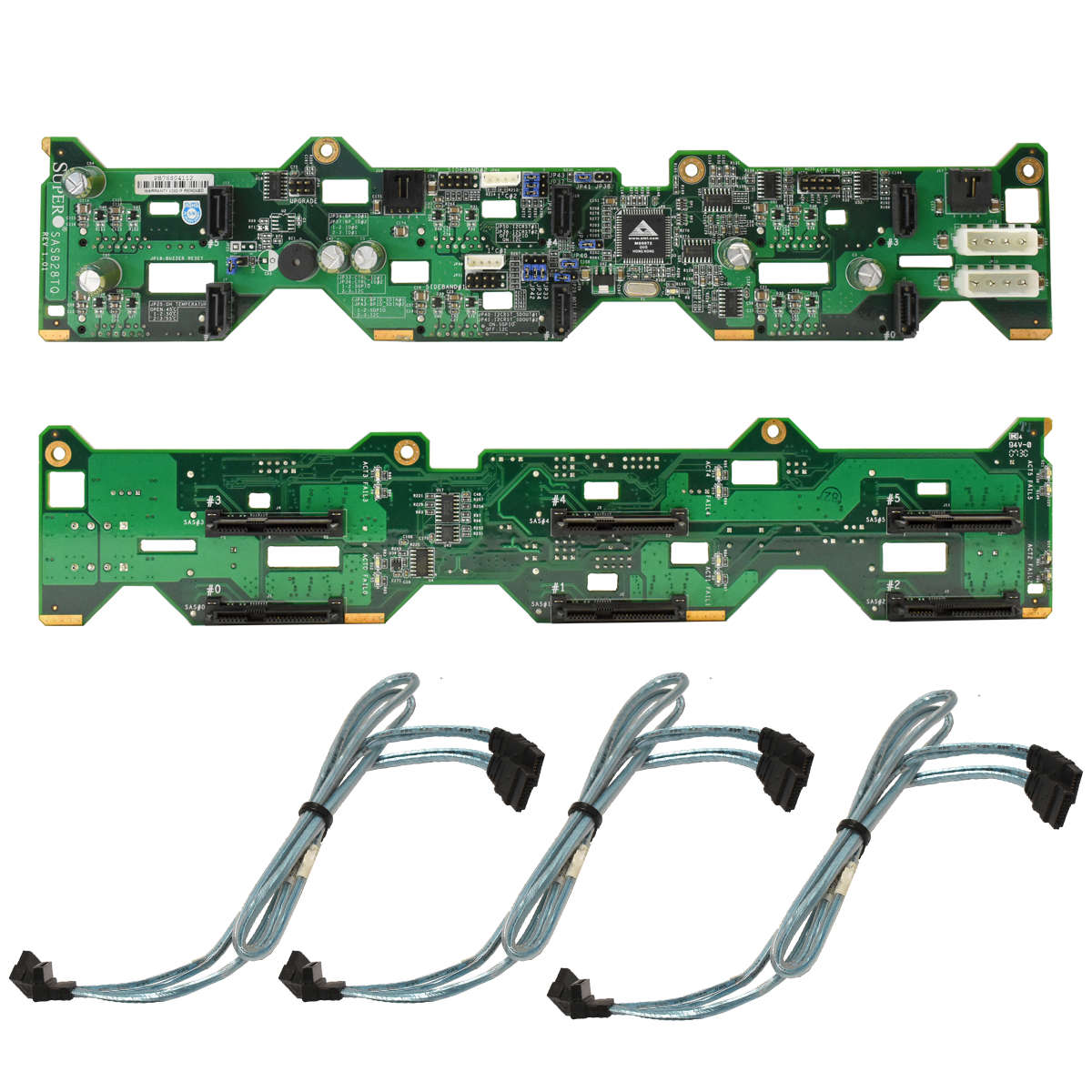 Supermicro-Backplane-SAS828TQ-2U-6x-SAS-SATA-3-5-Z-001.jpg Supermicro Backplane SAS828TQ 2U 6x SAS / SATA 3,5 Zoll LFF + 6x SATA Kabel