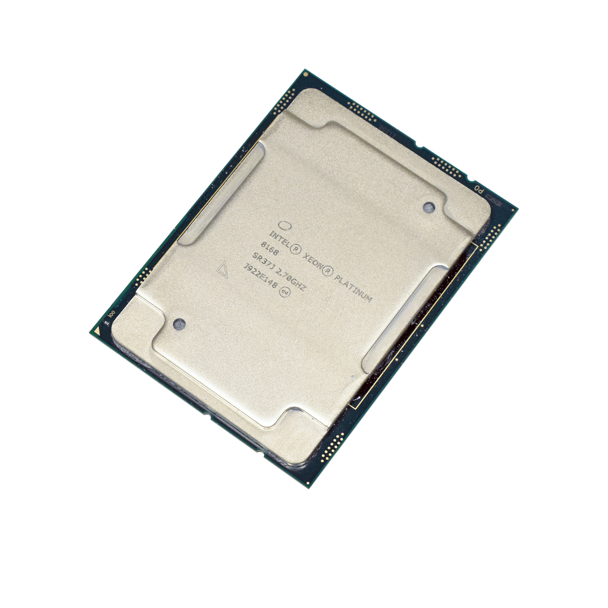 Intel Xeon CPU Platinum Processor 8168 24-Core 33MB Cache 2.7GHz LGA3647 SR37J Intel Xeon CPU Platinum Processor 8168 24-Core 33MB Cache 2.7GHz LGA3647 SR37J