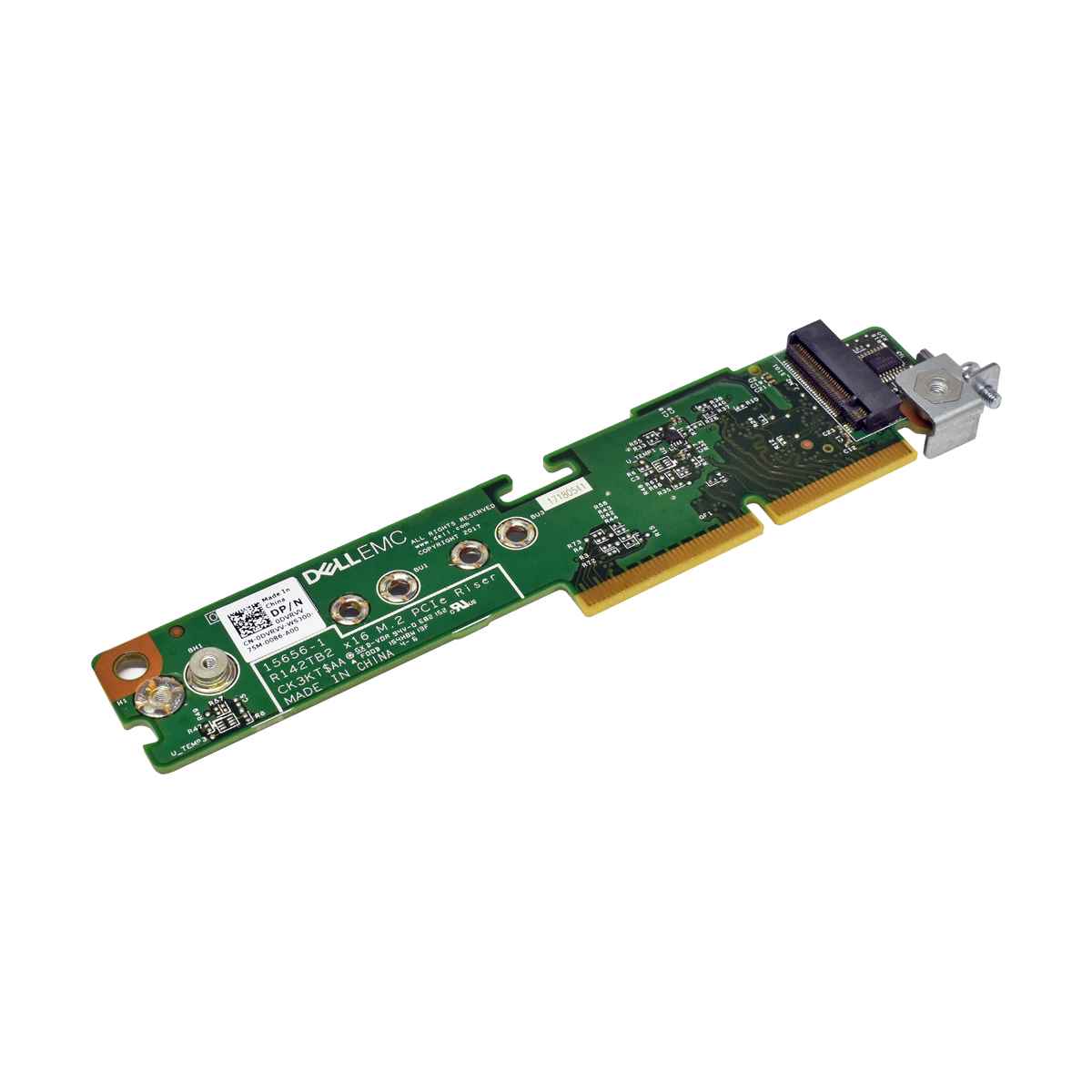 Dell EMC DSS 9000 RT42TB2 M.2 PCIe Riser Card x16 0DVRVV Dell EMC DSS 9000 RT42TB2 M.2 PCIe Riser Card x16 0DVRVV