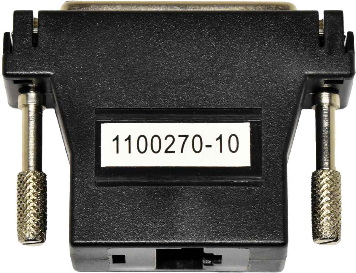 Perle IOLAN SCSC DBA0010C 04007010 1100270-10 DTE Adapter with SUN/Cisco pinout DB-25F - RJ-45F