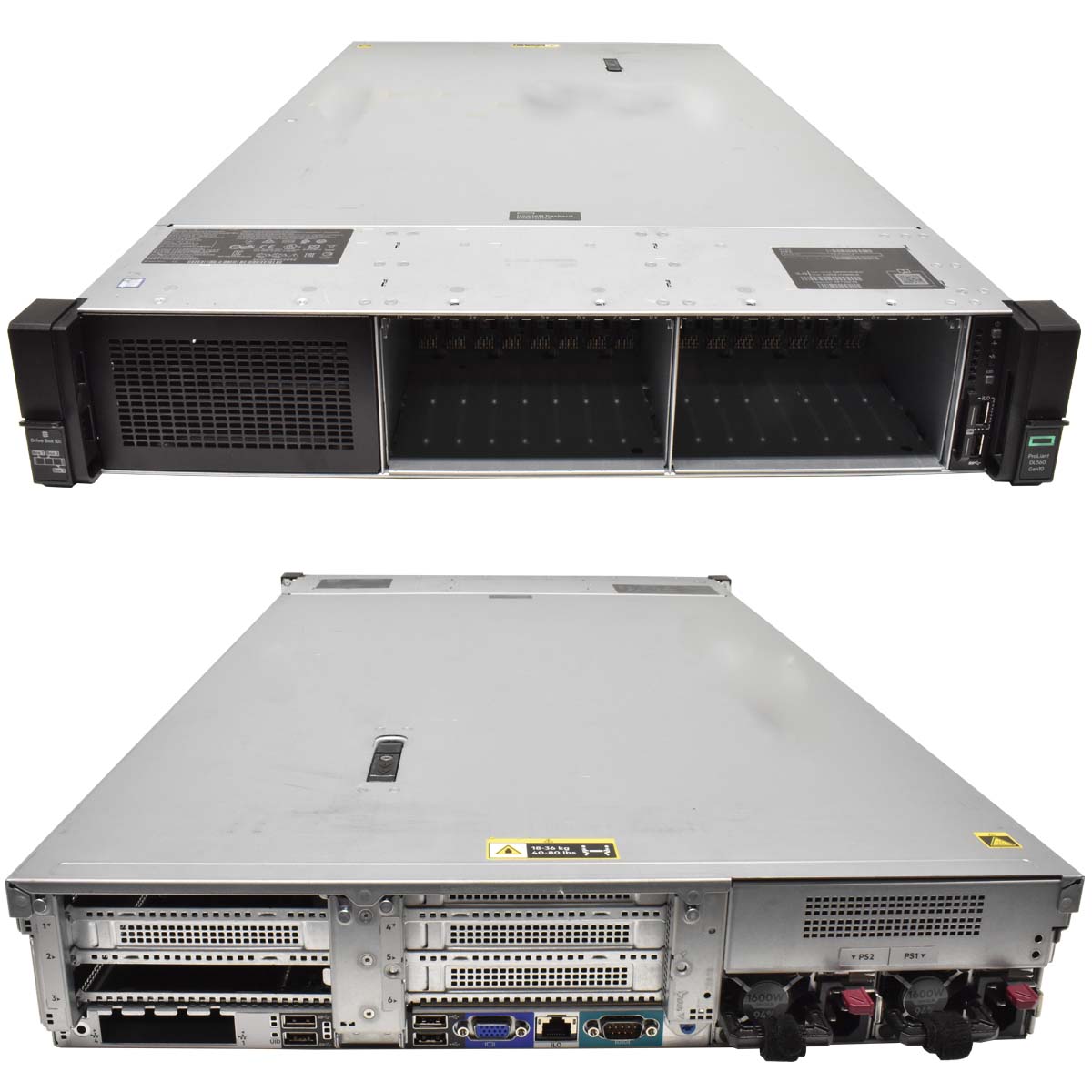 HP ProLiant DL380 G10 2U no CPU no PC4 RAM  2x Heatsink CPU 8x SFF 2,5