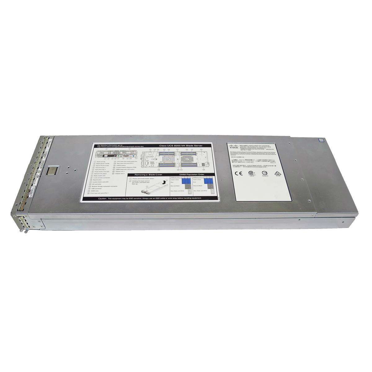 Cisco-UCS-B200-M4-Blade-Server-2x-Kühler-1xUCSB-ML-003.jpg Cisco UCS B200 M4 Blade Server 2x Intel E5-2690 V3 32 GB DDR4