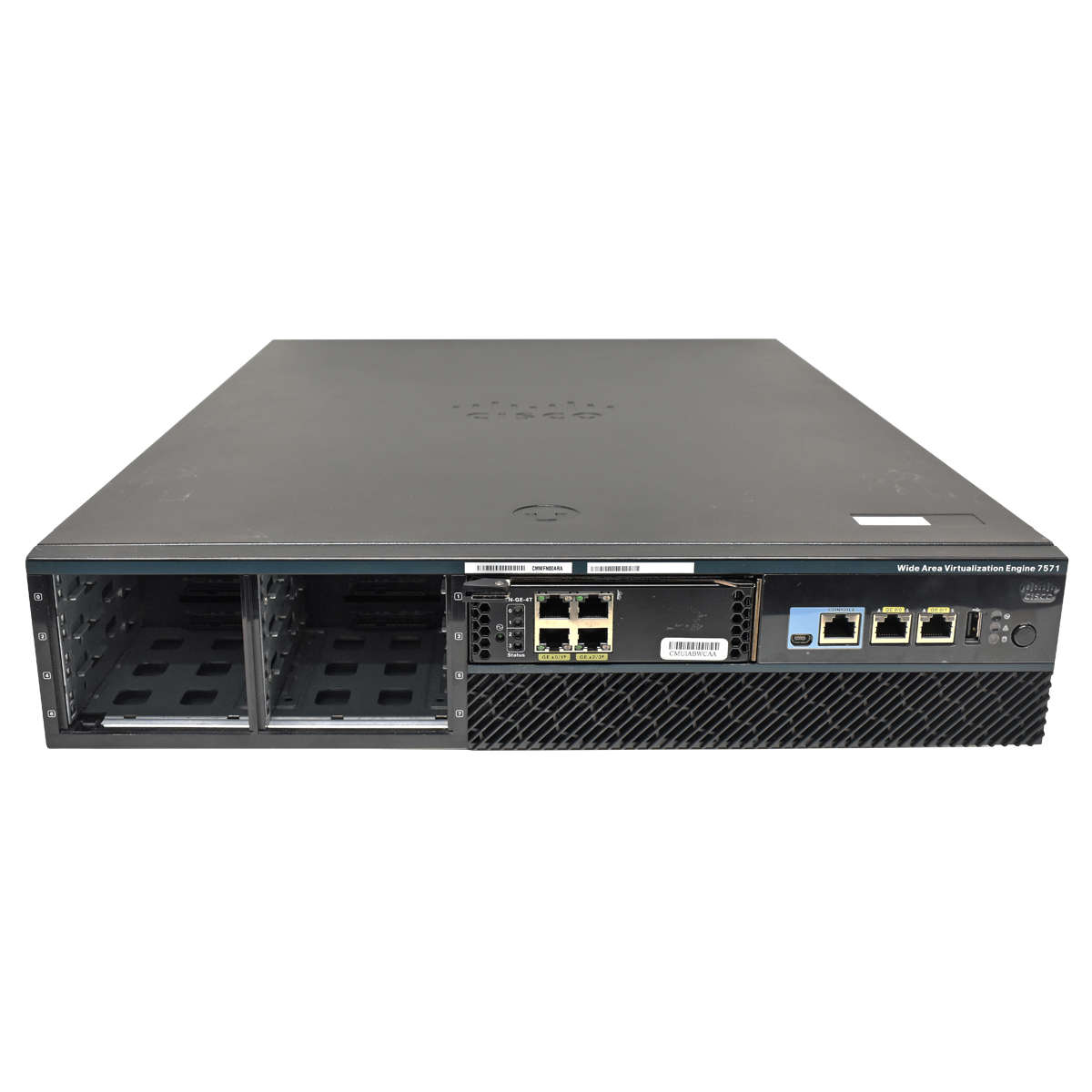 Cisco-Wide-Area-Virtualization-Engine-WAVE-7571-K9-002.jpg Cisco Wide Area Virtualization Engine WAVE-7571-K9 + WAVE-INLN-GE-4T E/A-Module