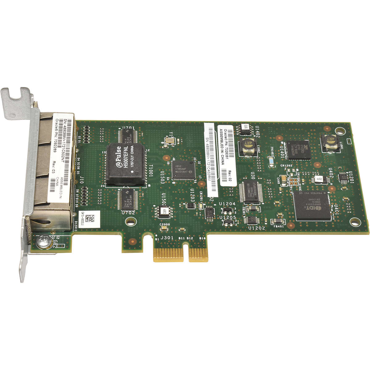Oracle-Netzwerk-Karte-3-Ports-Cluster-Heartbeat-As-004.jpg Oracle Netzwerk Karte 3-Ports Cluster Heartbeat Assembly PCI 7092289 7328391 LP