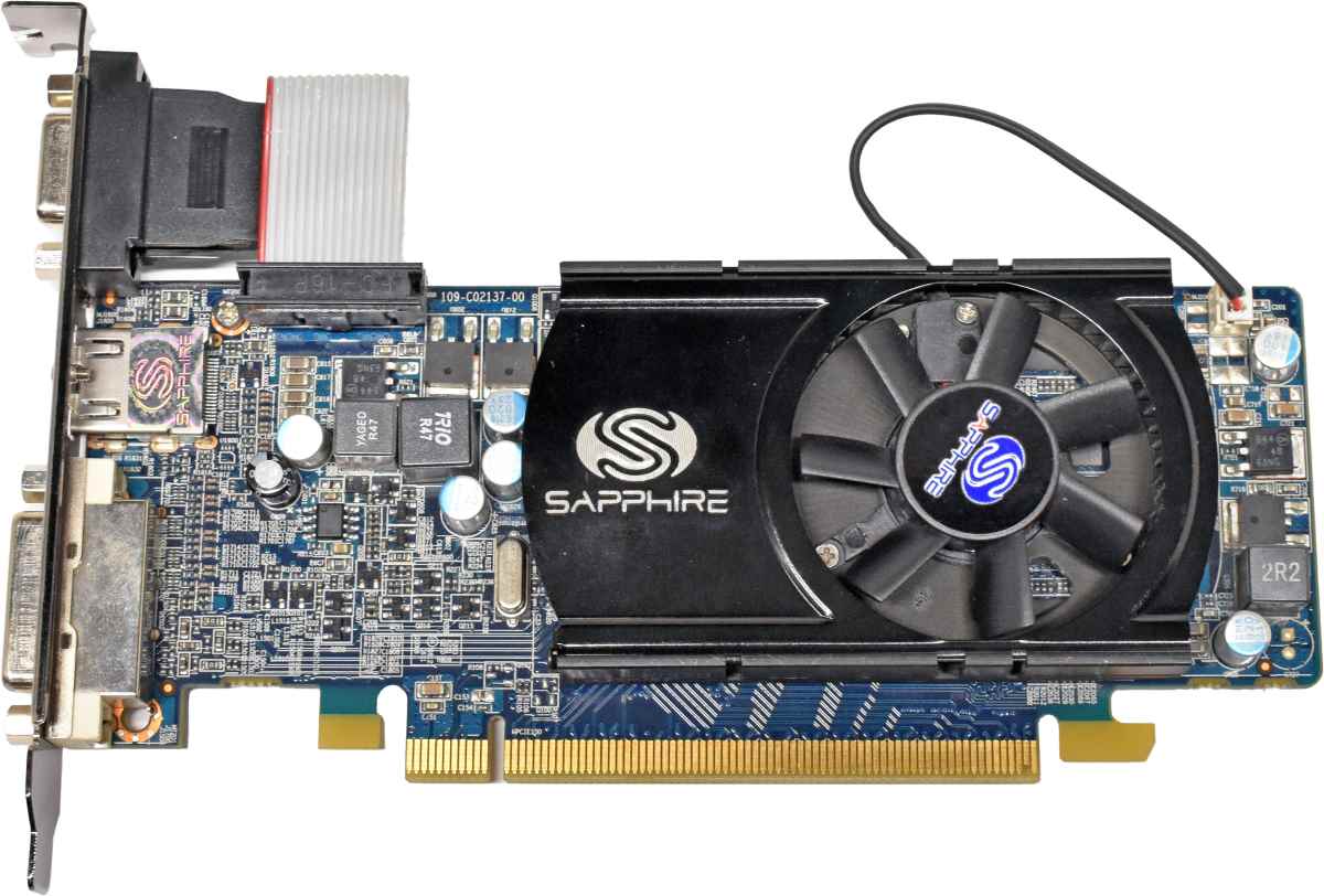 Sapphire AMD Radeon 5570 3E142-310SA 1GB DDR3 Low Profile Graphics Card