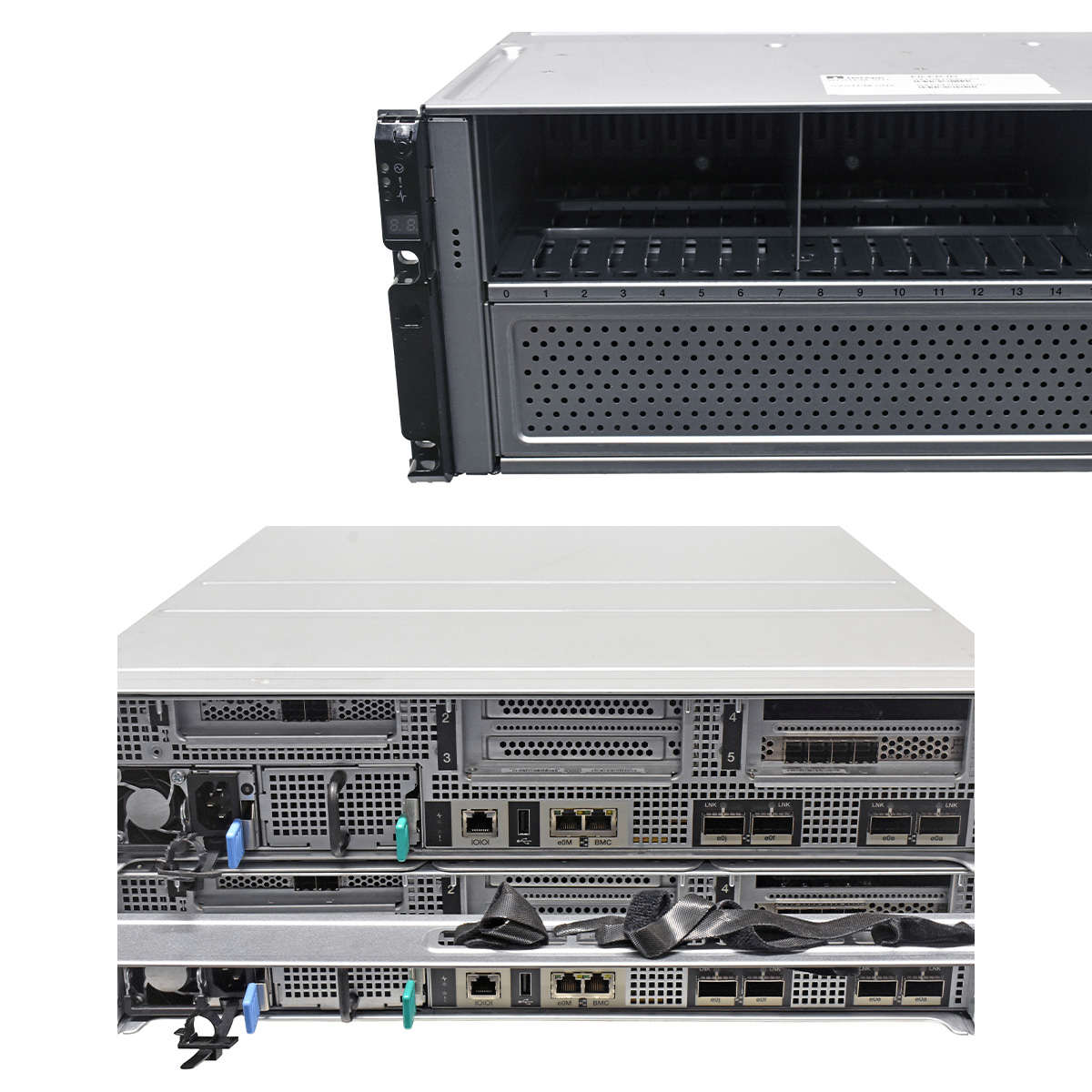 NetApp All Flash AFF-A700s NVMe SSD Storage System 0GB RAM 4x E5-2697v4 24x SFF 2,5