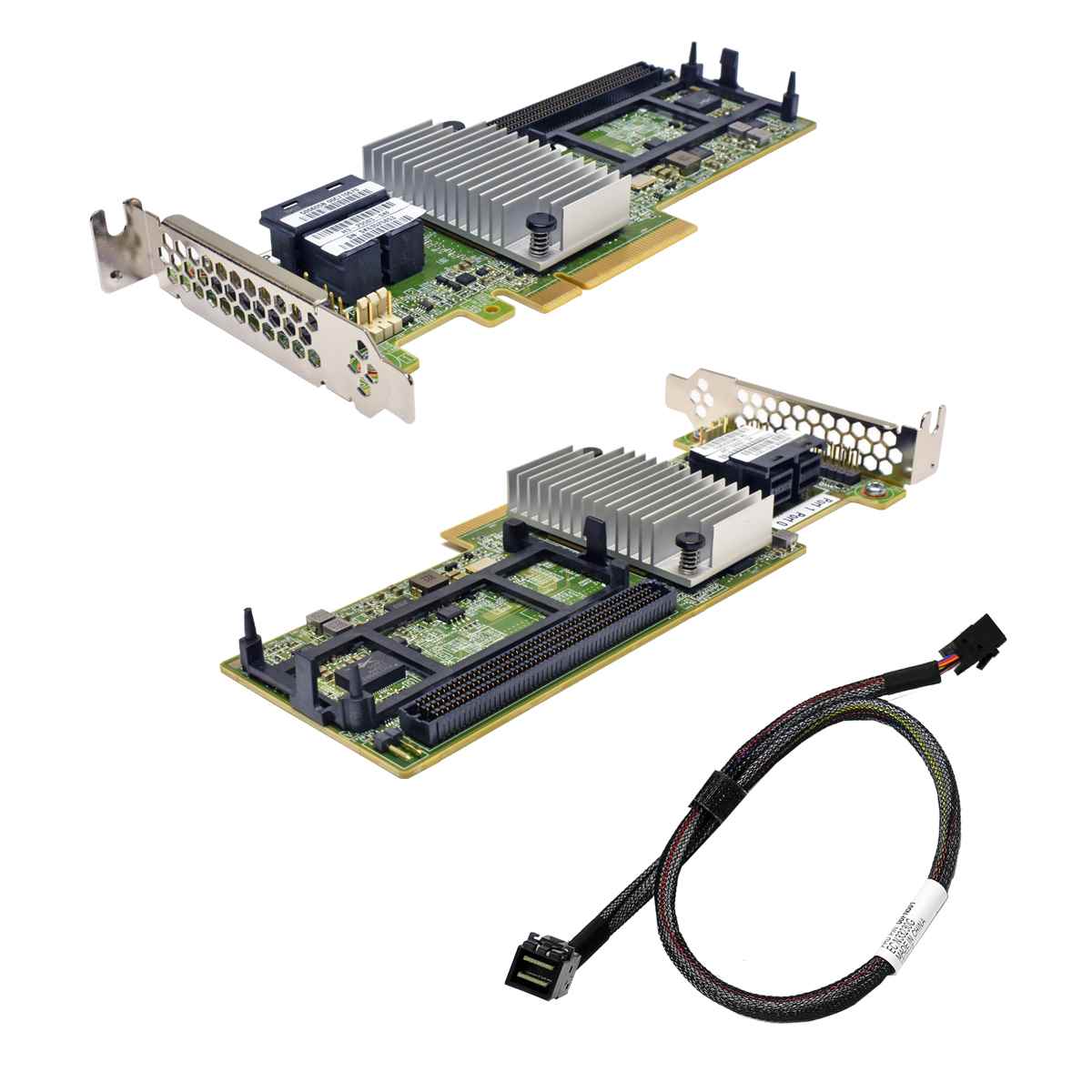 IBM ServeRAID M5210 12Gb RAID Controller 46C9111 LP + 12G MiniSAS HD Kabel 00FN501 IBM ServeRAID M5210 12Gb RAID Controller 46C9111 LP + 12G MiniSAS HD Kabel 00FN501
